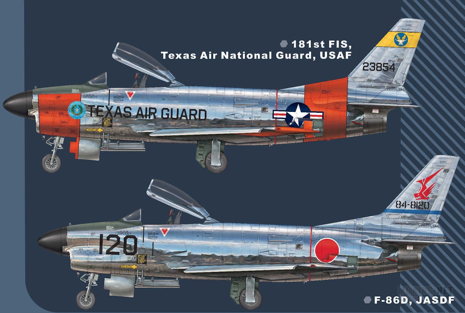 Kittyhawk+Models+KH32007.+USAF+F-86D+Sabre+dog+%2828%29.jpg