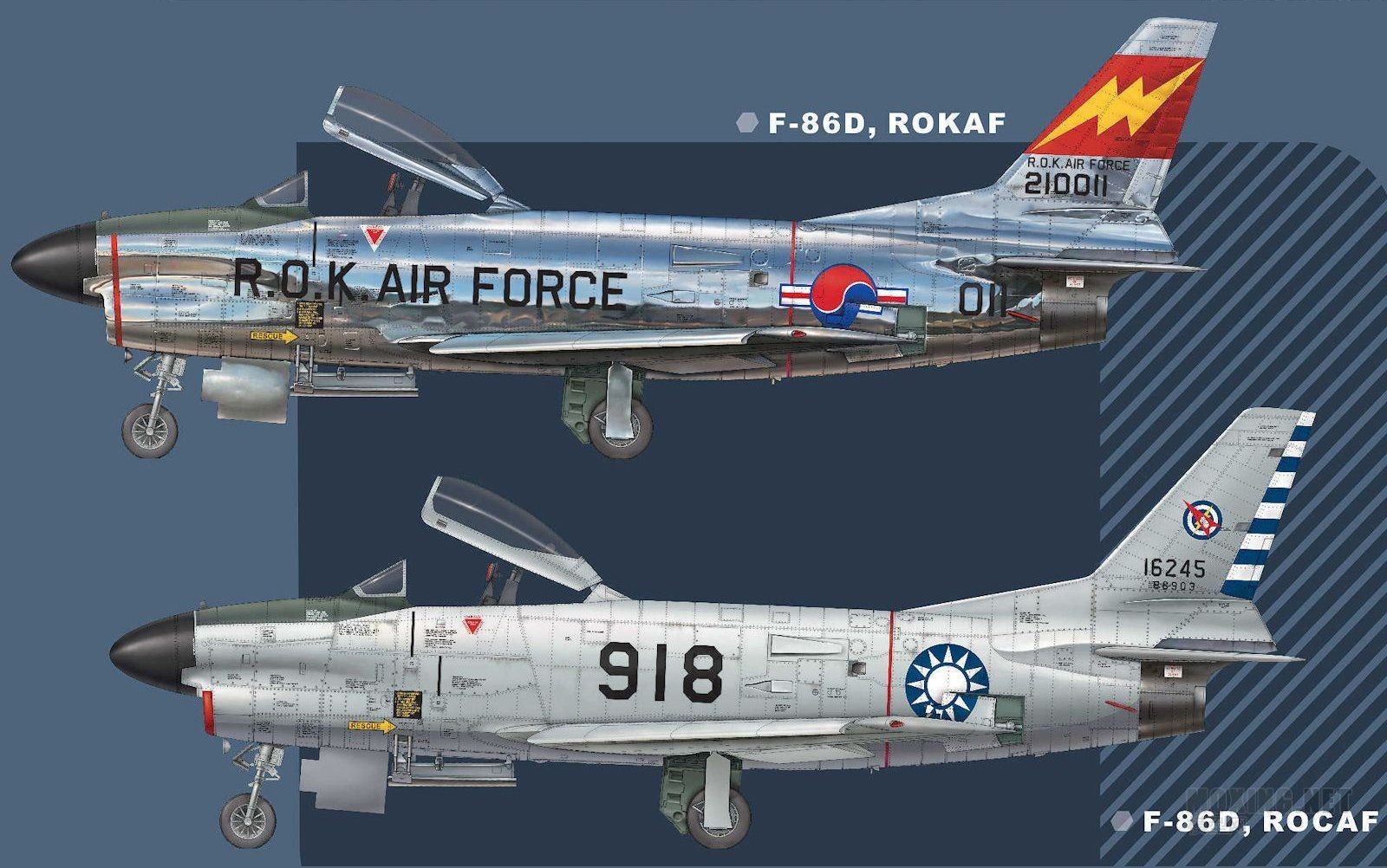 Kittyhawk+Models+KH32007.+USAF+F-86D+Sabre+dog+%2830%29.jpg