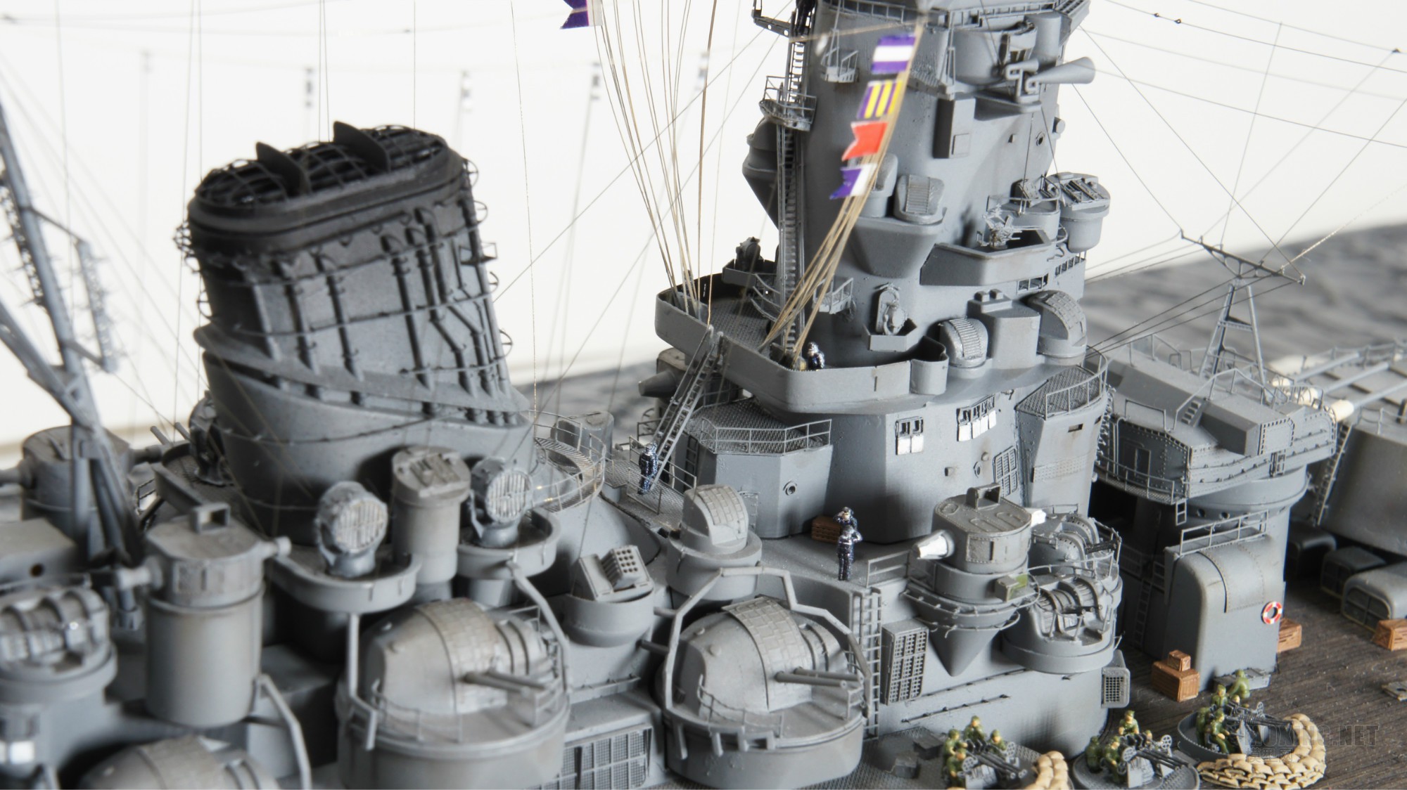 1/350 武藏号战列舰 莱特湾1944 - 舰船模型展示区