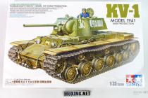 [模型网评测]田宫(35372)-1/35苏联KV-1重型坦克1941早期型 更新制作过程