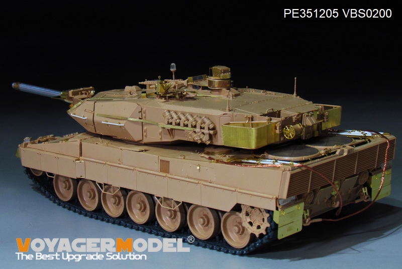 沃雅新品(PE351205)-1/35现代德军豹2A5主战坦克基本改造件配麦田 