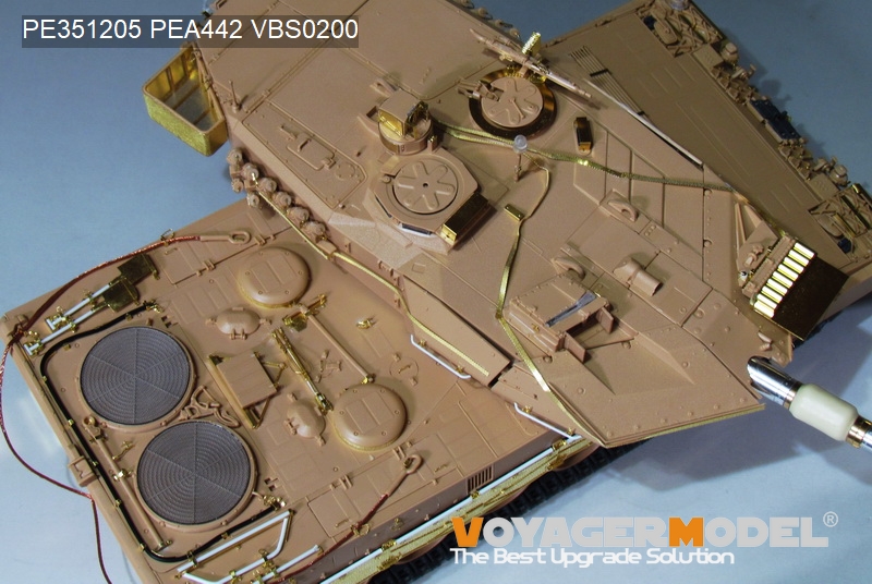 沃雅新品(PE351205)-1/35现代德军豹2A5主战坦克基本改造件配麦田_其他 