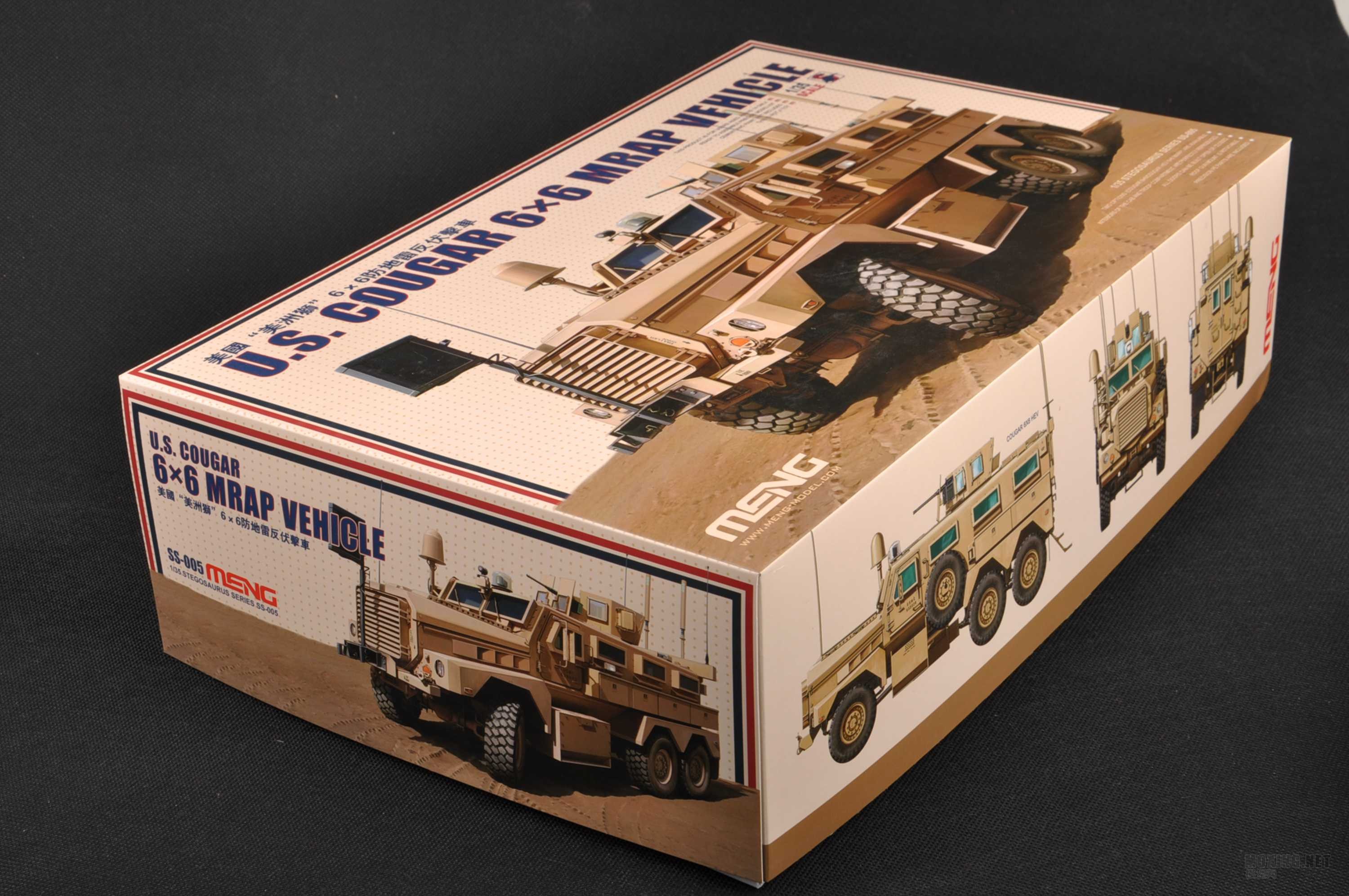 MENG-1/35美洲狮6X6防雷反伏击车(SS-005)