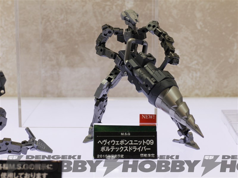 WF2015冬(Wonder Festival 2015冬季手办展)模型网特报-寿屋(KOTOBUKIYA)机甲篇