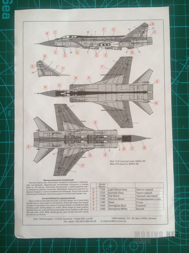 []ICM 1/72׸-31(MIG-31B)ػ(72151)