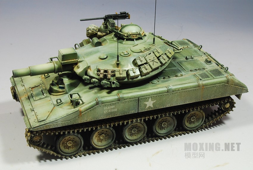 田宫美军m551谢里登轻型空降坦克
