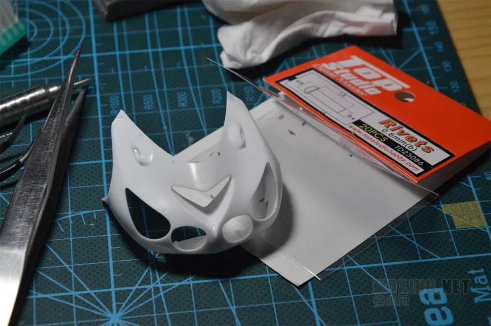 田宫1/12川崎Kawasaki ZZR1400六眼魔神制作过程
