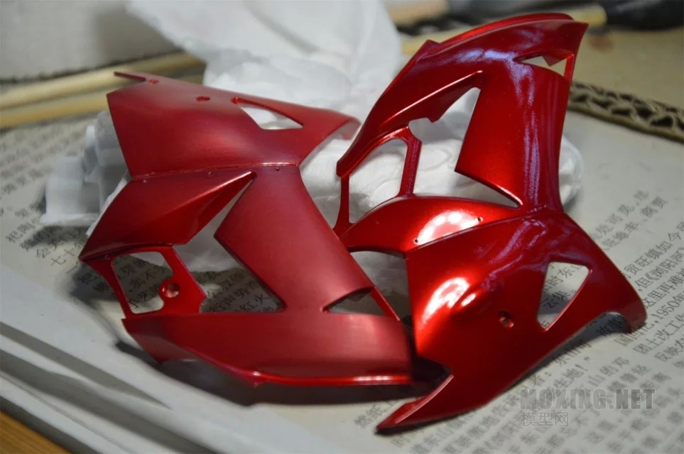 田宫1/12川崎Kawasaki ZZR1400六眼魔神制作过程