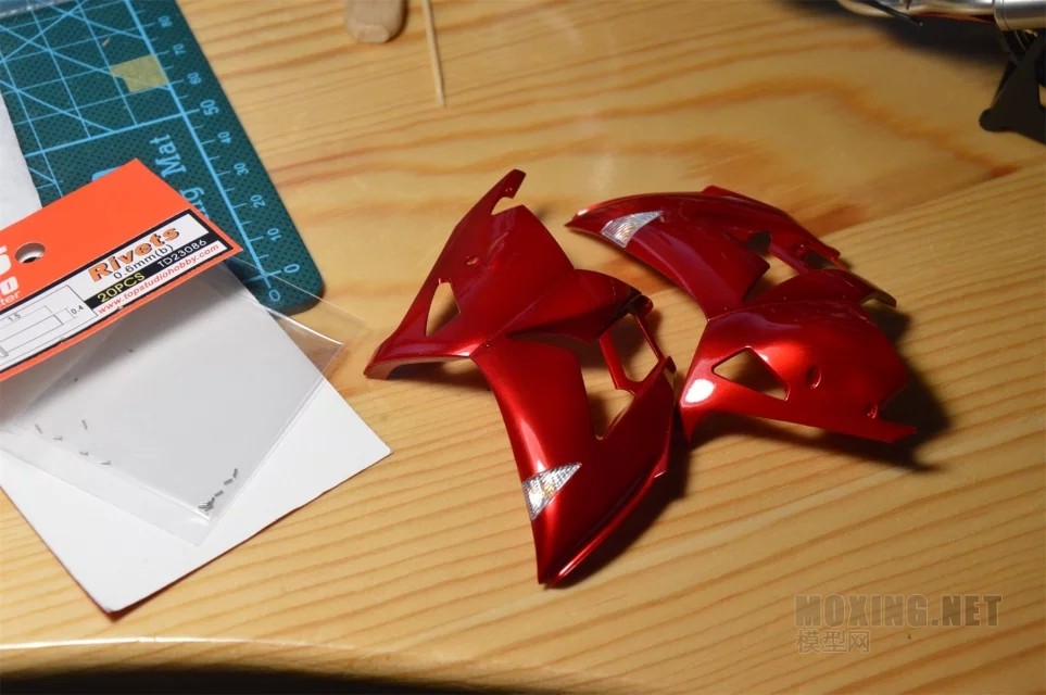 田宫1/12川崎Kawasaki ZZR1400六眼魔神制作过程