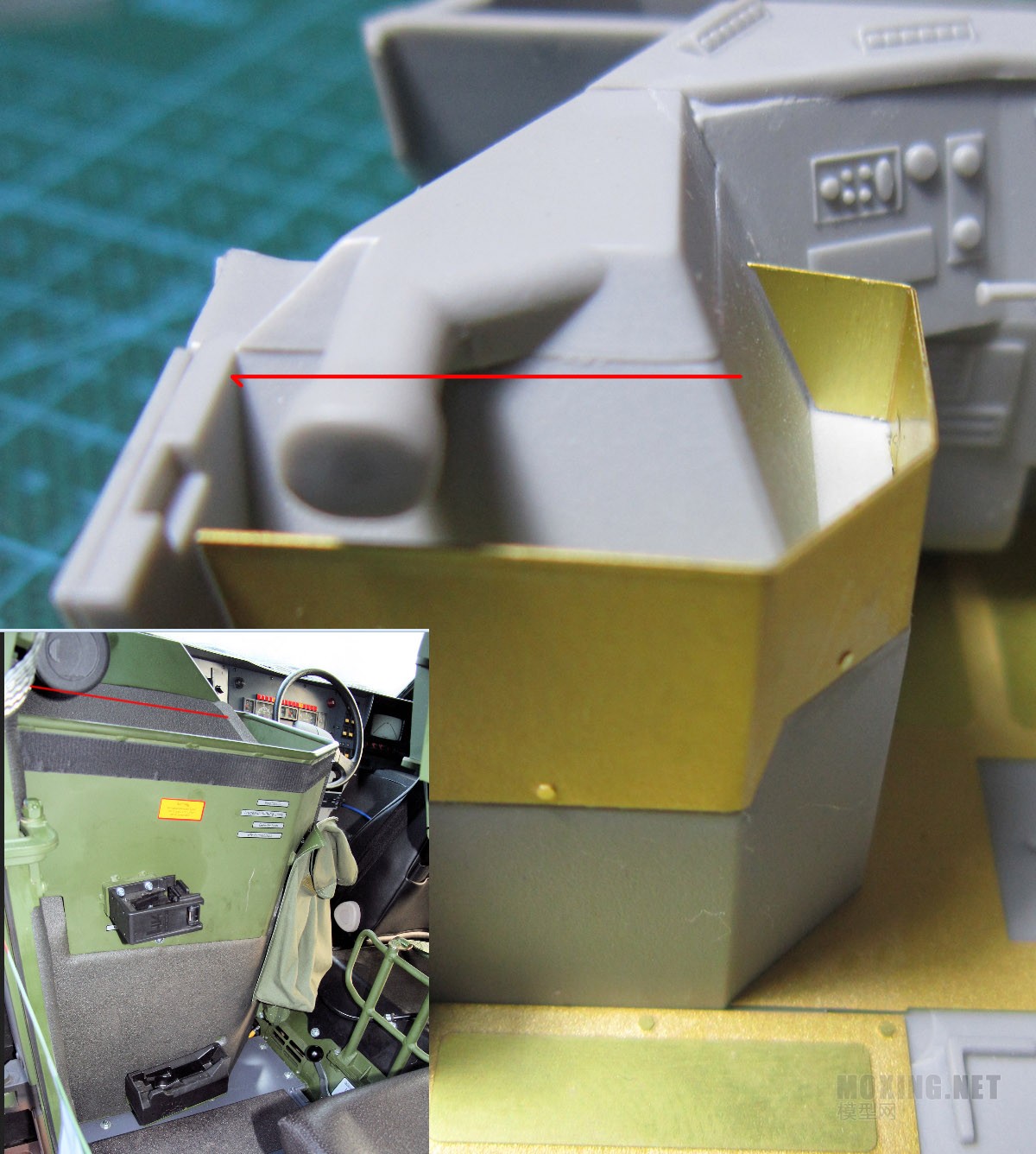 [模型网评测]小号手(05534)-1/35德国小狐轻型装甲侦察车 德国型