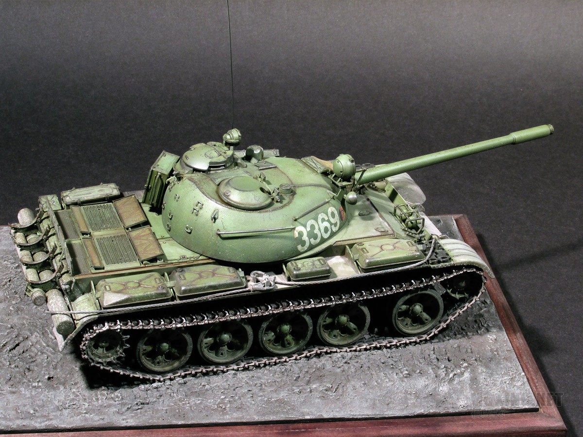 东德t-55a坦克-aleksej gruzdev作品 坦克及装
