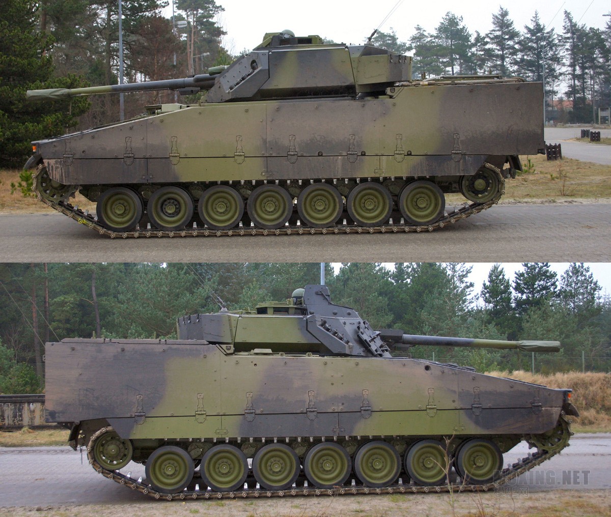 HB-1/35瑞典CV9035步兵战车(83823)