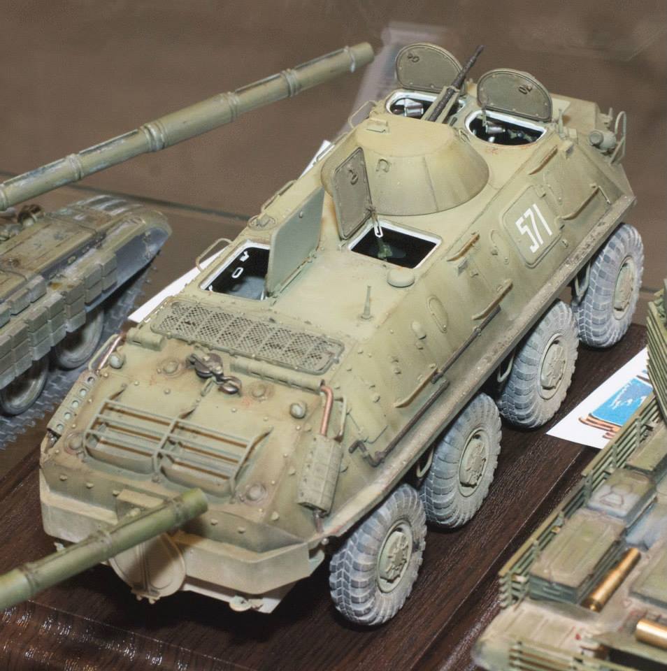 西伯利亚模型展 Novoslet 2015 报道-坦克模型部分