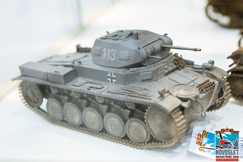 西伯利亚模型展 Novoslet 2015 报道-坦克模型部分