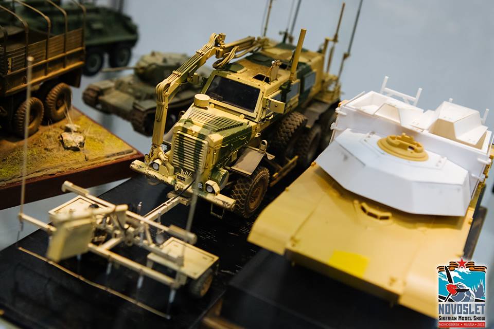西伯利亚模型展 Novoslet 2015 报道-坦克模型部分