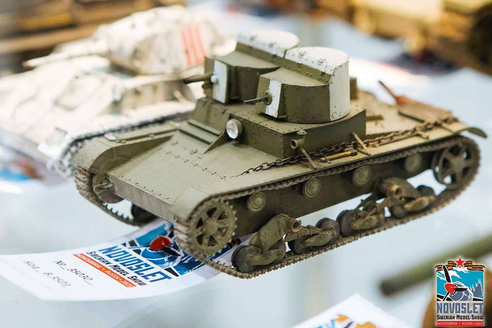 西伯利亚模型展 Novoslet 2015 报道-坦克模型部分