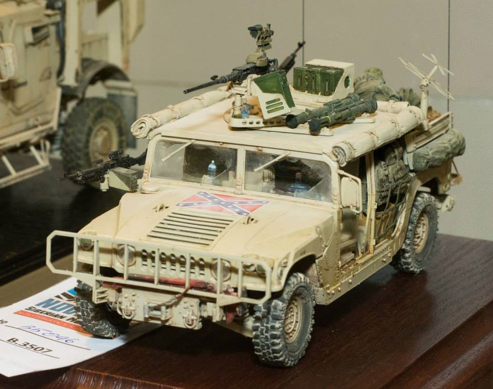 西伯利亚模型展 Novoslet 2015 报道-坦克模型部分
