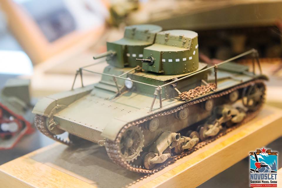西伯利亚模型展 Novoslet 2015 报道-坦克模型部分