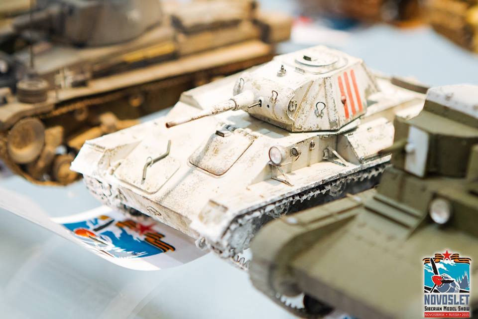 西伯利亚模型展 Novoslet 2015 报道-坦克模型部分