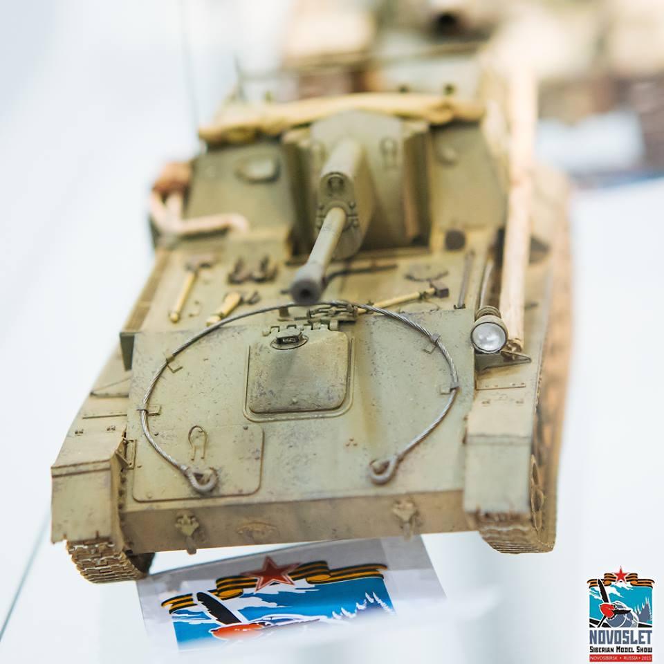 西伯利亚模型展 Novoslet 2015 报道-坦克模型部分