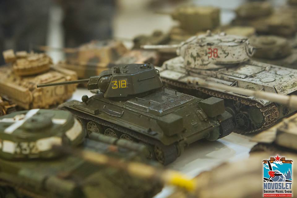 西伯利亚模型展 Novoslet 2015 报道-坦克模型部分