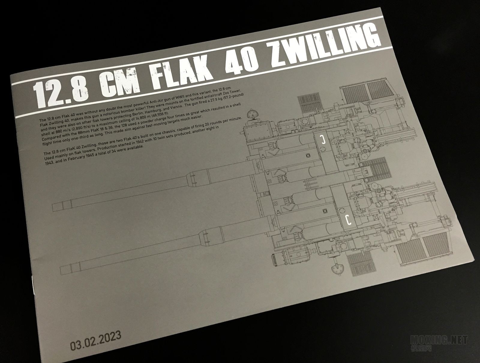 [](TAKOM)-1/35˫12.8cm Flak40