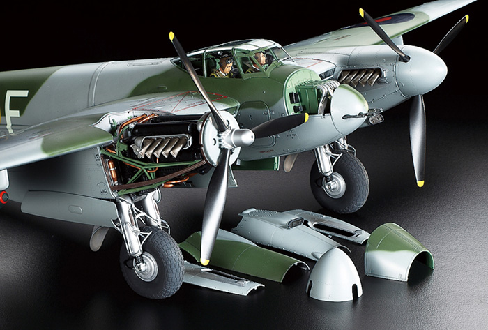 田宫新品-1/32德.哈维兰蚊式轰炸机FB MK.VI(60326)(更新官图)
