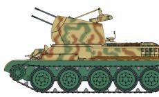 Ʒ-1/35¹T-34r(ɻ)̹˴2cm FLAK38(6599)