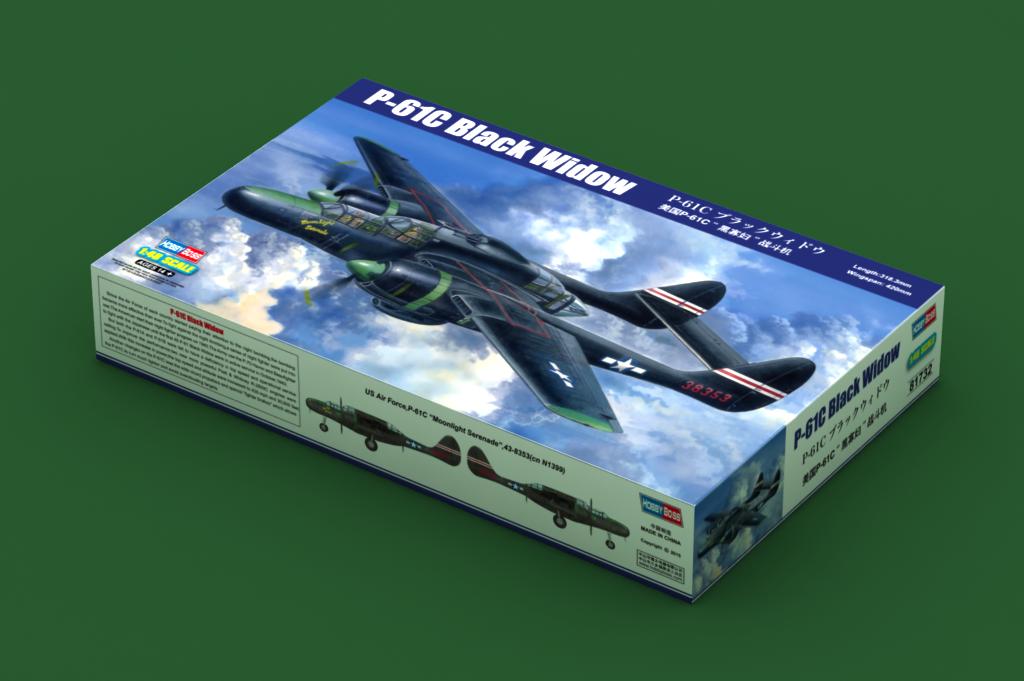 HOBBYBOSS新品-1/48美国P-61C“黑寡妇”战斗机(81732)