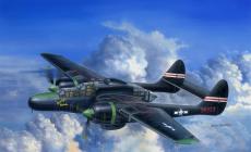 HOBBYBOSS新品-1/48美国P-61C“黑寡妇”战斗机(81732)