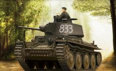  HOBBYBOSS新品-1/35德国PzKpfw.38(t) E/F型坦克(80136)