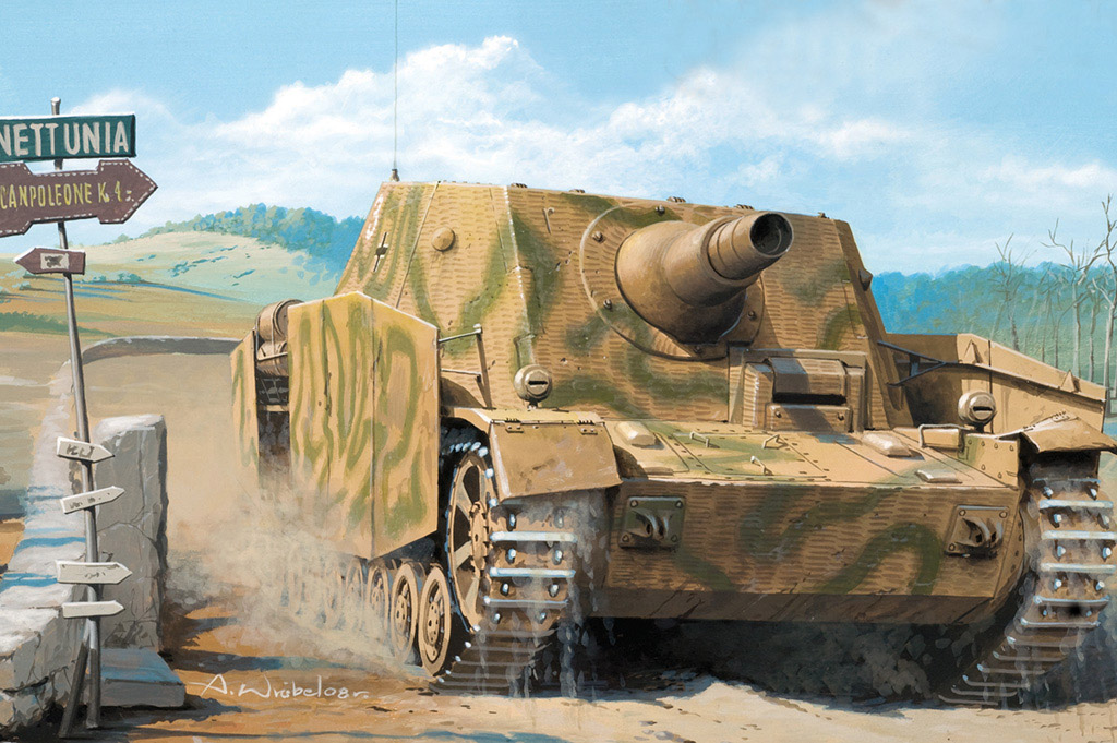 HOBBYBOSS新品-1/35德国四号突击坦克早期型(中期生产)(80135)