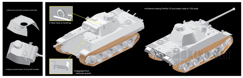 Ʒ-1/35¹"ڱ"D̹(V2ڶԭͳ)(6822)