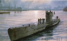 [模型网评测]鹰翔(FH1100)-1/700德国VIIB型潜艇 U-47号
