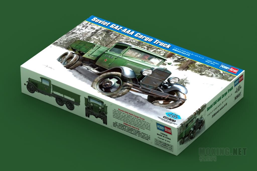 小号手新品-1/35苏联GAZ-AAA卡车(83837)