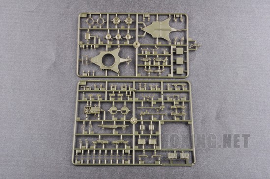 小号手新品-1/35俄罗斯 嘎斯 66运输卡车搭载ZU-23-2高炮(01017)
