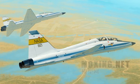 小号手新品-1/48美国T-38C”禽爪”教练机(美国太空总署) (02878