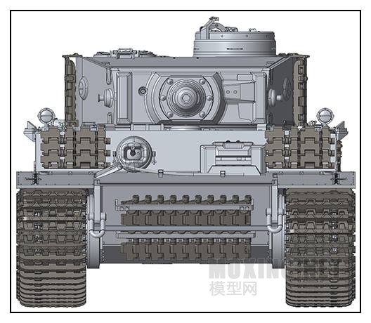 RFM(麦田模型)新品-1/35德国虎式重型坦克(费尔曼战斗群,1945年4月德国北部)(RM5005)