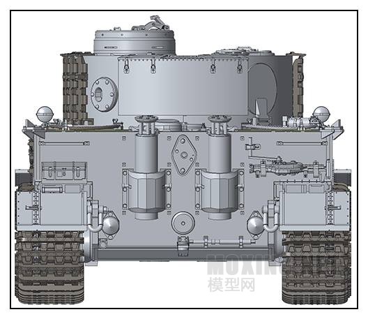 RFM(麦田模型)新品-1/35德国虎式重型坦克(费尔曼战斗群,1945年4月德国北部)(RM5005)