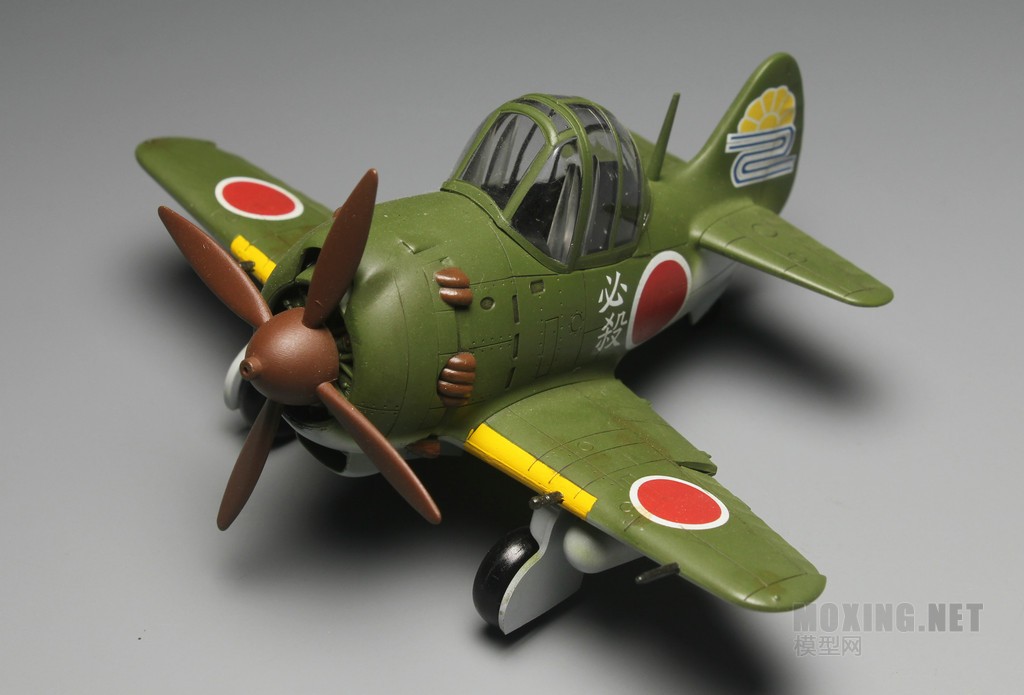 TIGER MODEL新品-Q版日本陆军中岛四式"疾风"(蛋机02)