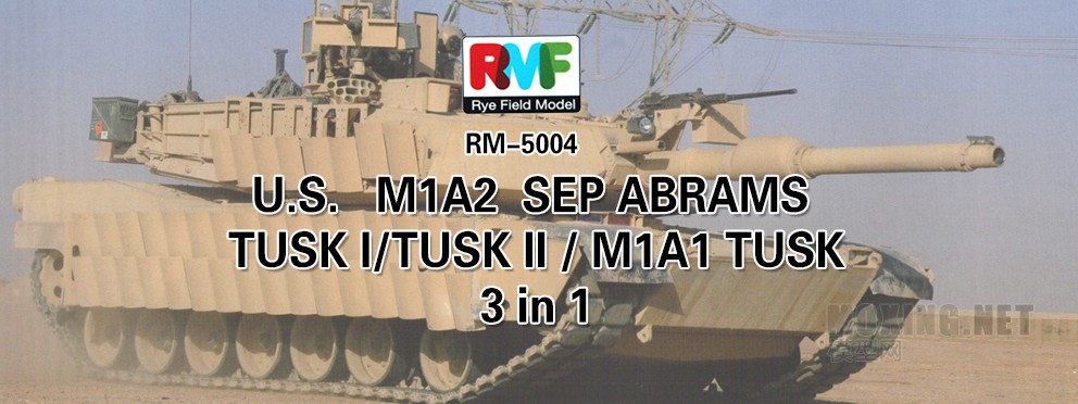 [ģ]RFM()-1/35 M1A2 SEP TUSK I/TUSK II /M1A1 TUSKһ(RM5004)