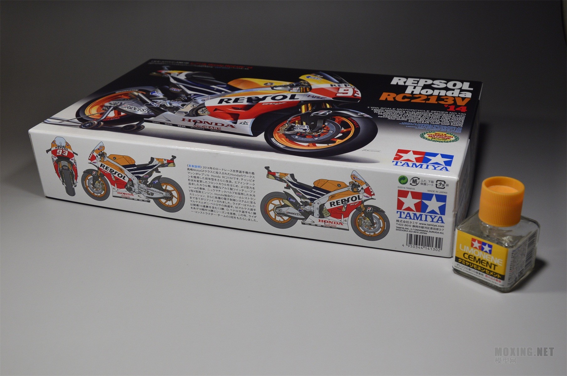 [模型网评测]田宫-1/12本田RC213V 