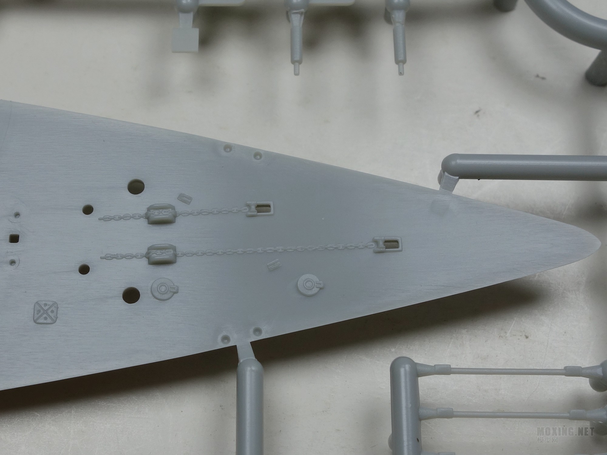 威骏-1/350中国052D驱逐舰 173长沙号(NB5040)开盒
