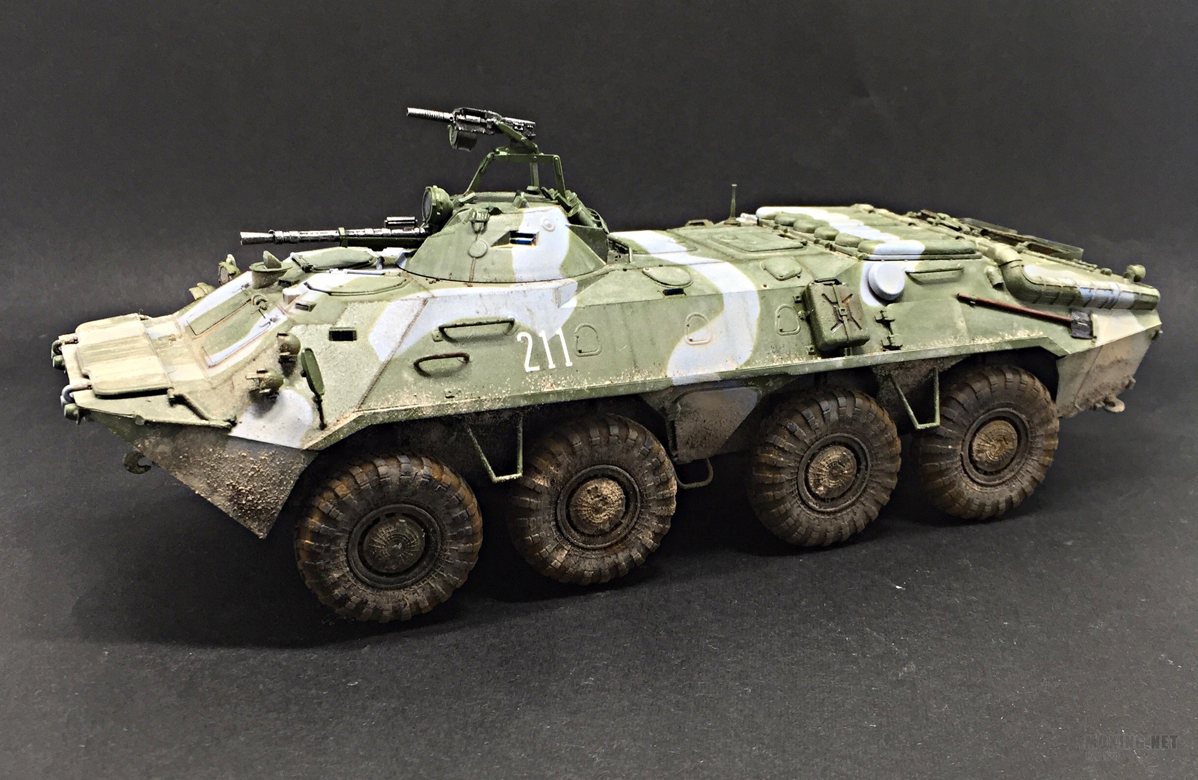 小号手btr70 - 坦克及装甲车辆展示区 - 模型网论坛