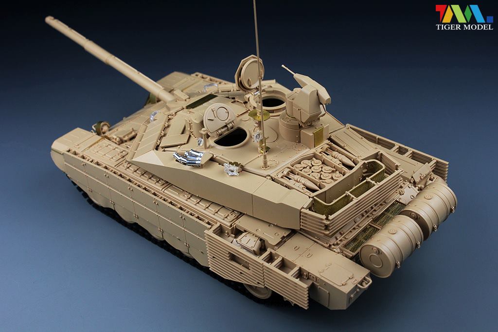  TIGER MODEL新品-1/35俄罗斯T-90MS主战坦克(4612)