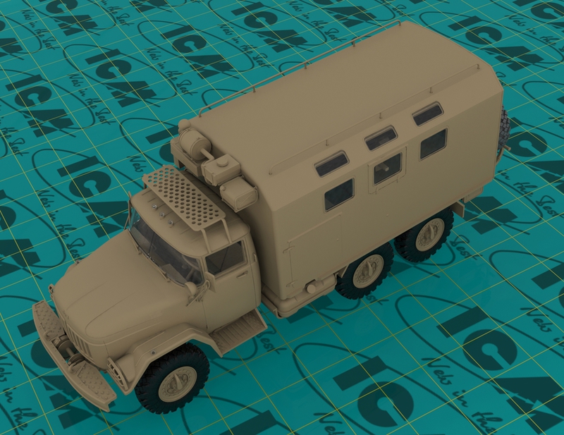 ICM新品-1/35苏联ZIL(吉尔)-131应急车(35518)