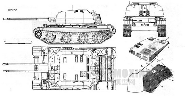 [ģ]TAKOM()-1/35ZSU-57-2и(һ)(2058)
