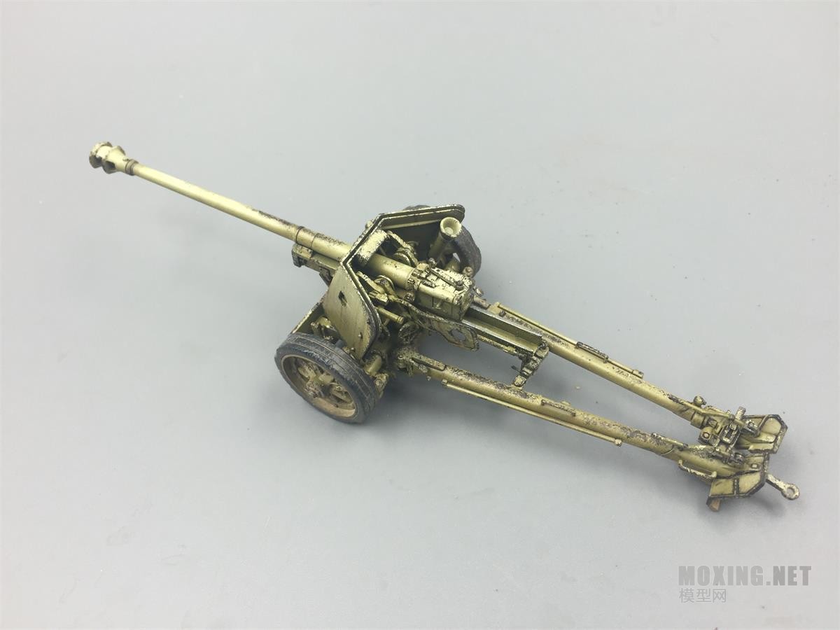 威龙1/35 pak40 75mm反坦克炮