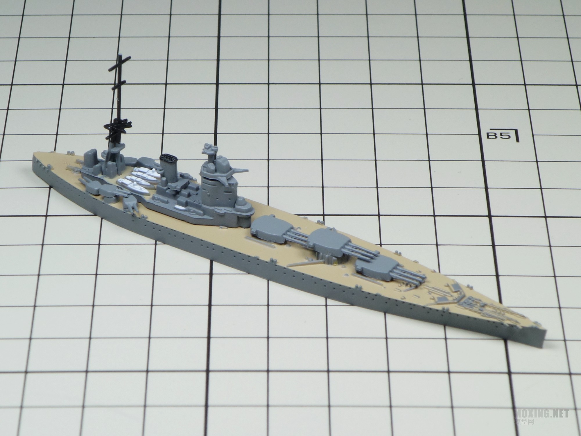 行云-1/2000 纳尔逊+罗德尼号战列舰预上色套装(XN20002)