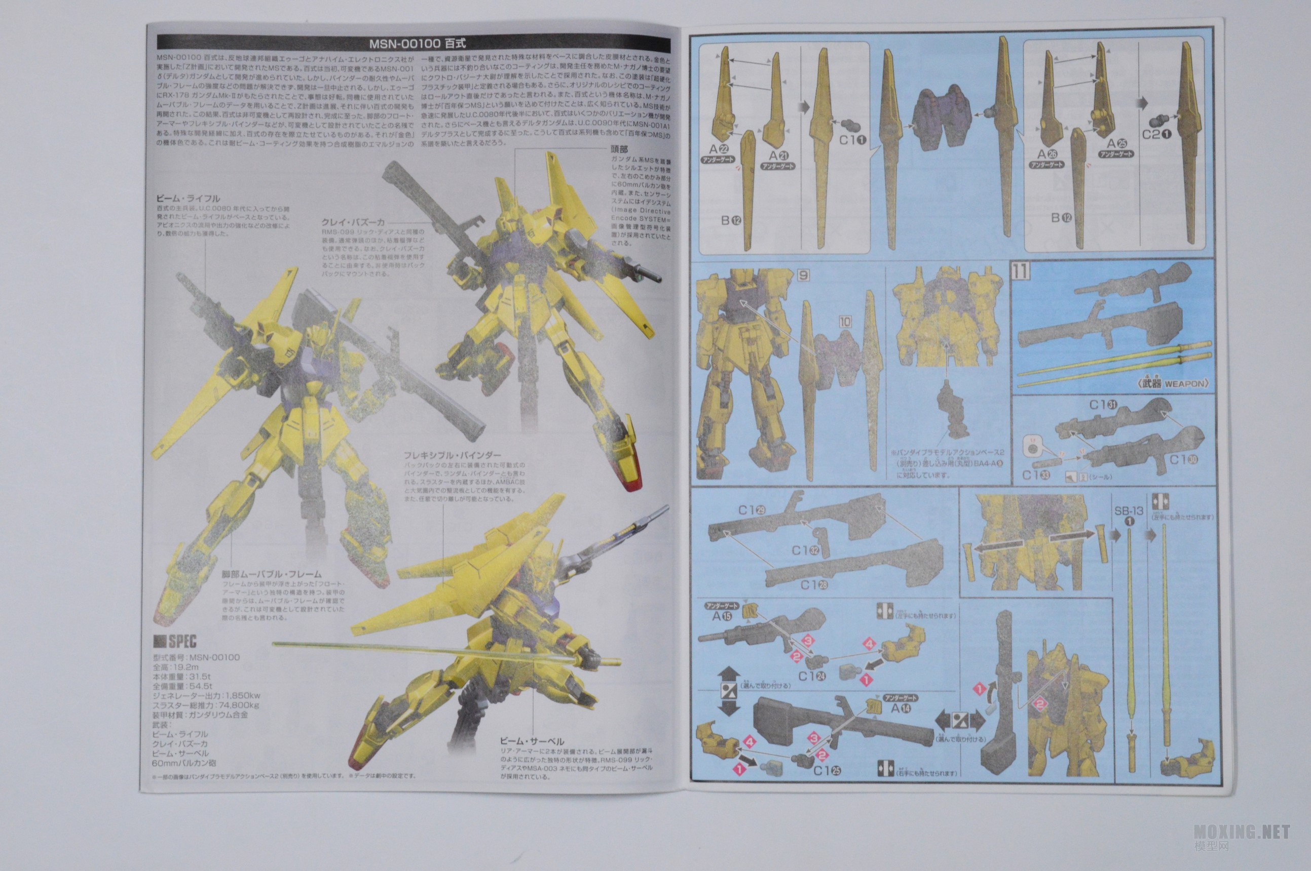 -1/144 HGUC MSN-100 ʽ(REVIVE)